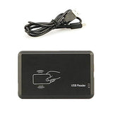 RFID Reader 125KHz Reader Reads Both 1326 Family Proximity Cards & EM4100 ID Card USB Reader Emulae Keyboard for Linux Android W
