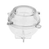 ATORSE 5xRound Sphere Ball Shape Candle Mould Soap Mold for DIY Candle Making 4cm