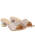 Shoetopia Girls Fancy-1245 Copper Heeled Sandal - 8 Uk (Girls-Fancy-1245-Copper),Copper,8,B0CQK6BN23