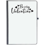 Udnag Ruled Notebook Diary Valentine | Be My Valentine, [A5 80Pages 80Gsm]
