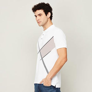 Toplot Men'S Regular Fit Casual Polo Shirt (Polo-5124-Cream-M),White-2,,B0CB44FN2W