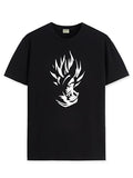 Adro Men'S Solid Regular Fit T-Shirt (Rn24-Gok-Bl_Black