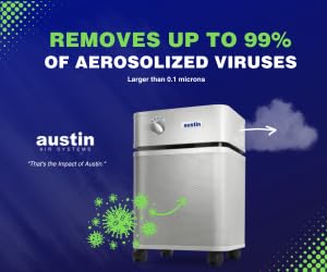 Austin Air Healthmate Plus - Powerful Air Purifier With Hepa Medical-Grade Filtration System, Eliminate Harmful Airborne Contami