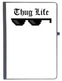Udnag Ruled Notebook Diary Thug Life, [A5 80Pages 80Gsm]