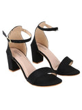 Shoetopia Girls Girls-Hn-1530 Black Heeled Sandal - 7 Uk (Girls-Hn-1530-Black),Black,7,B0CRPG96ZX