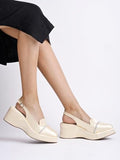Shoetopia Women'S Block Heel Sandal,Gold,5,B0CVBFGVFG