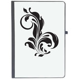 Udnag Ruled Notebook Diary Floral | Decorative Floral5, [A5 80Pages 80Gsm]