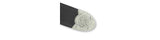 Tandy Leather Belt Tip Nickel Plated 11/2 (38 Mm) 194800
