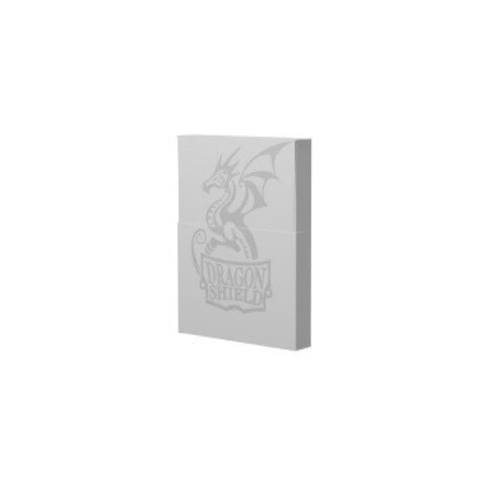Dragon Shield Cube Shell Ashen White - 8 Units - Durable And Sturdy Tcg, Ocg Card Storage - Card Deck Box - Compatible With Poke