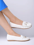 Shoetopia Girls Comfort White Ballet Flat - 6 Uk (Girls-Comfort-White),White,6,B0CQK73FNQ