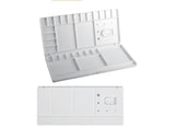 HS Artists Portable Large White Watercolor Paint Palette Case 31 Wells
