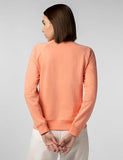 Fyltr Women'S Solid Color Raglan Sweatshirt With Full Sleeve - Round Neck | Contrast Flatlock Stitch Detailing | Casual Winterwear For Women,Peachy Opal,Peachy Opal,Xl