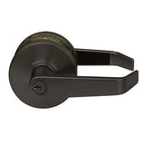 Lawrence Commercial Lever Door Lock - Heavy Duty Locking Commercial Door Handle Keyed Entry, Grade 2 Door Handle with Lock and K