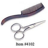 Ultra Mustache Scissors & comb