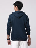 Adro Mens Cotton Solid Hoodie Sweatshirts (H23-Pln-Sb_Teal_L)