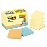 Postit Note PopUp Refills Bonus Pack NOTE,3X3,POPUP,18PK,VALUE (Pack of5)