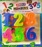 Jingle Numbers 16 Learning Toy for Kids | Colorful Plastic Number Set | Early Math & Counting Educational Toy for Toddlers & Pr