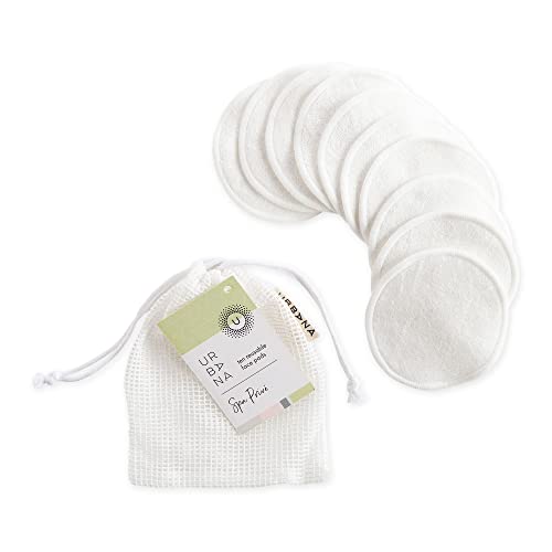 Urbana Spa Prive Home Spa Collection, Reusable Face Pad White 5716