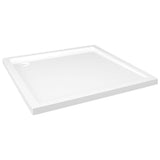 vidaXL Square ABS Shower Base Tray White 31.5x31.5