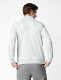 Fyltr Men'S Casual Stand Collar Jacket With Half Zip Branding | Full Sleeve | Casual Winterwear For Men,Crystal Clear,Crystal Clear,Xl