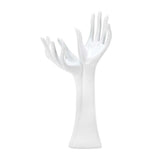 Koehler 10016188 12.375 Inch Helping Hands Jewelry Holder, No Size, White