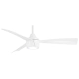 MINKA-AIRE Skinnie 44 Outdoor LED Ceiling Fan F625L-WHF - Flat White