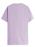 Adro La Surfers California Printed T-Shirt For Men - 100% Cotton, Regular Fit, Soft Breathable Fabric. (Rn23-M-Srf-Pu_Purple_S)