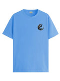ADRO Men's Solid Regular Fit T-Shirt (RN24-STICK-YONG-SK_Sky Blue,Sky Blue