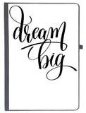 Udnag Ruled Notebook Diary Calligraphy | Dream Big, [A5 80Pages 80Gsm]