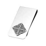 Danforth Pewter Money Clip | Handcrafted 2 Inch Metal Cash Clip For Men | Usa Made Money Clip Wallet Accessory For Pocket, Pewte