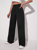 Leriya Fashion Trouser for Women | Trouser Pants for Women | Black Trouser for Women (Small, Black)