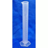 ISKO Plastic Measuring Cylinder Hexagonal Base 500ML (1 Pc)