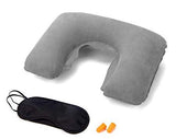 Plenteous Tourist Neck Travel Pillow With Cushion CarEye Make Sleep Rest Shade And Ear Plug