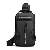 Matson Cross Backpack Sling Bag For Men & Women Waterproof Sling Backpack With Usb Charging Port For Travel | Hiking | Gym | Dai