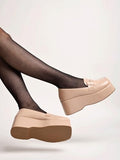 Shoetopia Women'S Flat Pumps Cream,Cream,4,B0CNVQZFPS