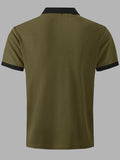 Eyebogler Regular Fit Polo Neck T-Shirt Green,GreenApparel,M