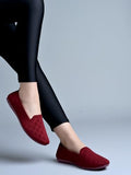 Shoetopia Comfortable Stylish Maroon Ballerinas For Women & Girls /Eu38,Red,5,B0DWFMNTXV