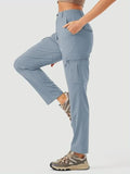 Toplot Womens Functional And Fashionable Cargo Pant (Women-Cargo-5224-Silver-36),Silver,36,B0DTF7FKPN