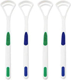 Kproxi Tongue Cleaner Brush Scraper, Set Of 4 Pcs(Multi Colour)