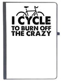 Udnag Ruled Notebook Diary Cycle | Cycle To Burn Off, [A5 80Pages 80Gsm]