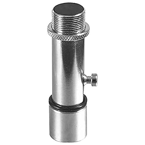 On-Stage Qk-2C Quik-Release Microphone Clip Adapter, Chrome