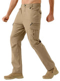 Toplot Men'S Functional Straight-Fit Cargo Pants (Men-Zip-Cargo-5216-Gold-32),Gold,32,B0DQYC3JFL