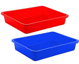 Dmitry Plastic 2 Pieces Small Size Stationary Office Tray, File, Document, Paper A4 Documents/Papers/Letters/Folders Holder Desk