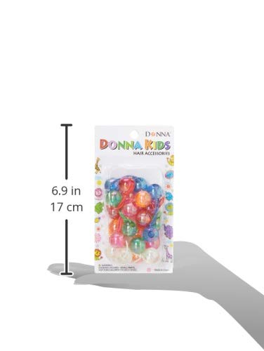 Donna Collection Kids Ponytail Balls, 12 Count