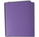 Hamilco Colored Cardstock Scrapbook Paper 8.5 x 11 Soft Purple Color Card Stock Paper 50 Pack