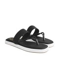 Shoetopia Comfortable Strappy Black Flats For Women & Girls /Eu36,Black,3,B0FF36VH2M