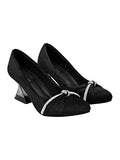 Shoetopia Girls Monika Black Dress Shoe - 6 Uk (Girls-Monika-Black),Black,6,B0CQK5VYVG
