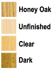 4 Shelf Cd Storage (Honey Oak)