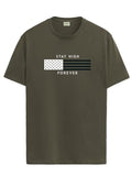 Adro Mens Flag Printed Cotton T-Shirt_Rn24-L2-Flag-Ol-Xl Olive