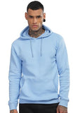 Adro Men'S Cotton Neck Hooded Sweatshirt (H24-M-Pln-Sk_Sky Blue,Sky BlueApparel,XL